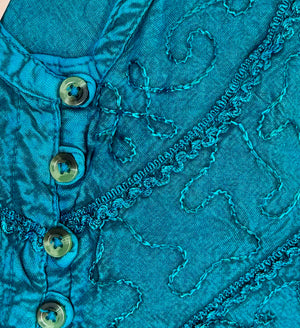 Daisy Button Up Blouse