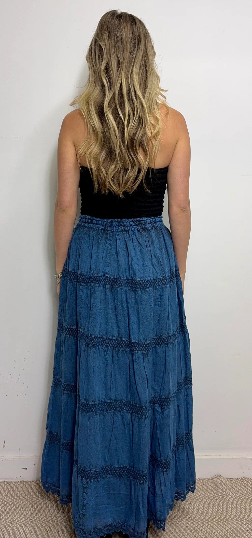 Ostara Stonewash Cotton Voile Skirt