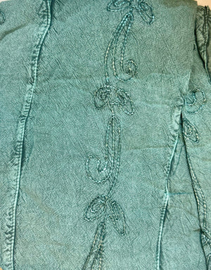 Malia Stonewash Maxi Skirt