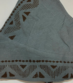 Cotton Halter Top With Block Print