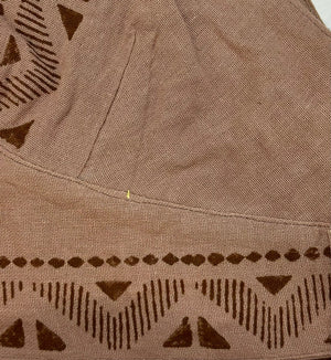 Cotton Halter Top With Block Print