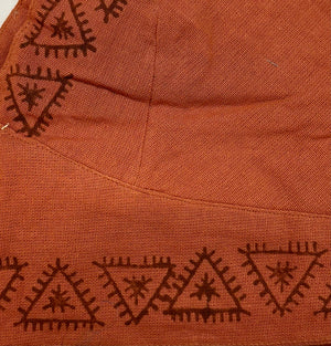 Cotton Halter Top With Block Print