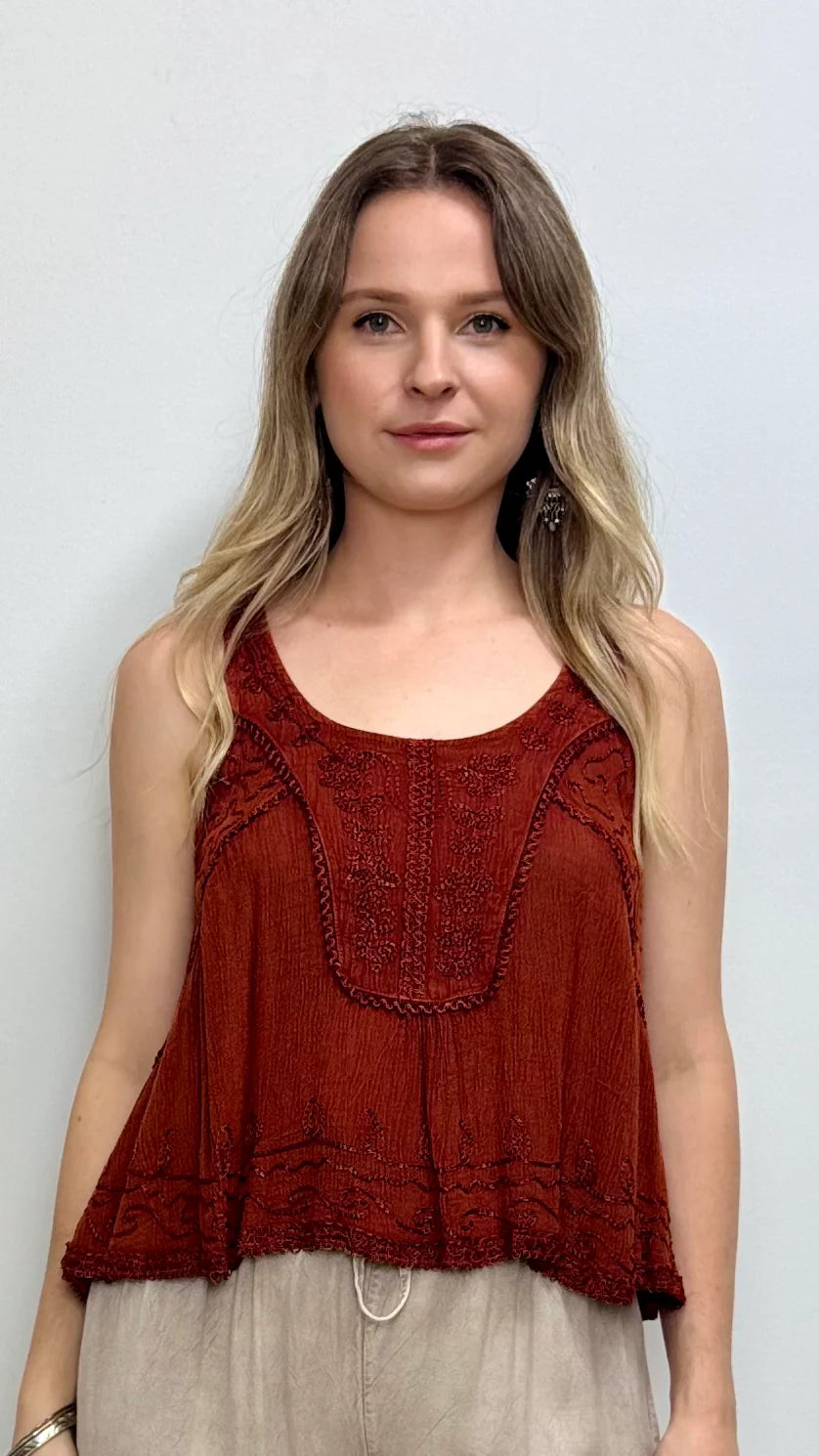 Bodhi Rayon Crepe Top