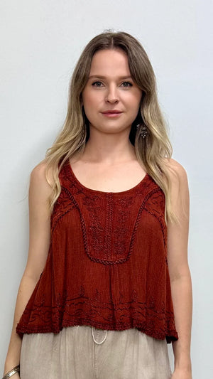 Bodhi Rayon Crepe Top