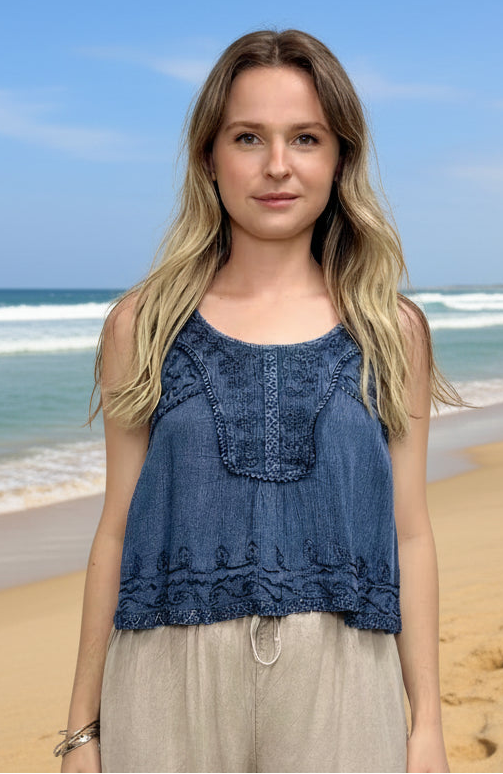 Bodhi Rayon Crepe Top