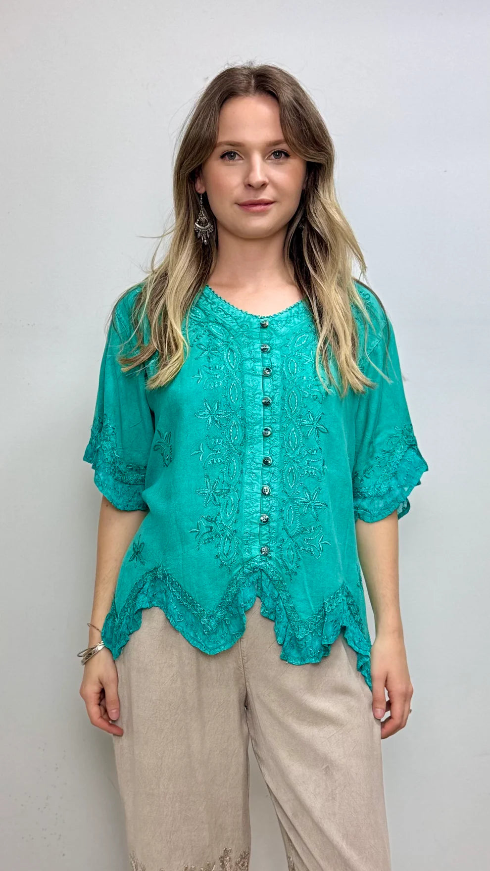 Shakira Stonewash Top