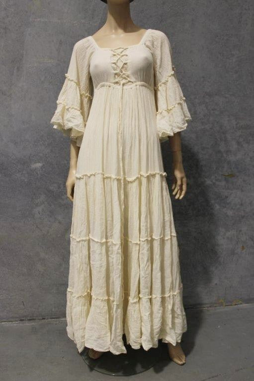 Austen Calico Lace Up Maxi