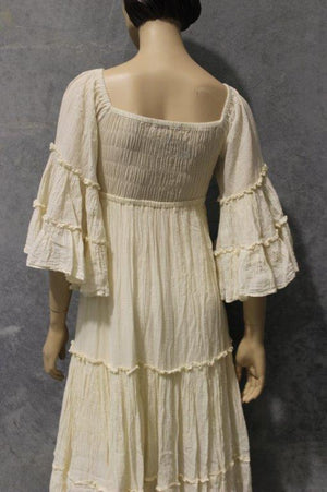 Austen Calico Lace Up Maxi