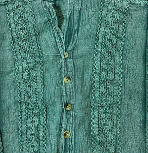 Boheme Button Up Top Rustic