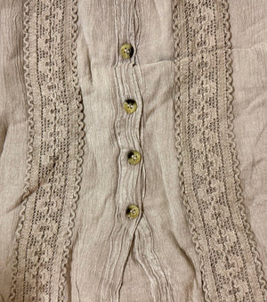 Boheme Button Up Top Rustic