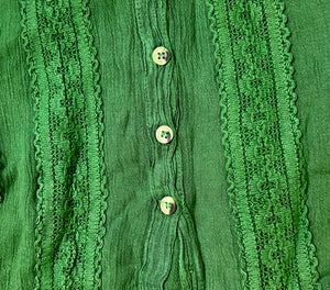 Boheme Button Up Top Rustic