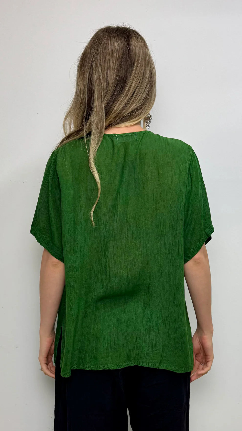 Boheme Button Up Top Rustic