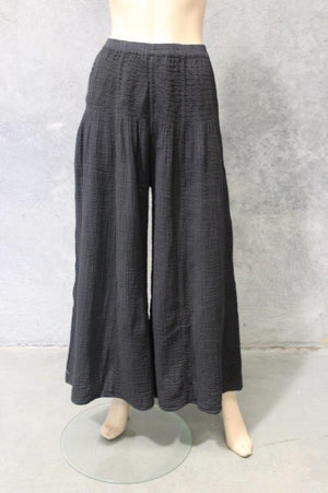 PG CHEESECLOTH SHIRRED FLARES
