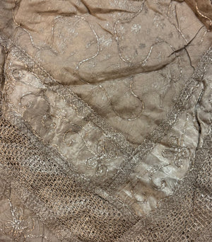 Davina Silk Crochet Skirt