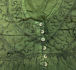 Daisy Button Up Blouse