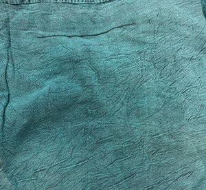 Long Stonewash Pants wth Flare