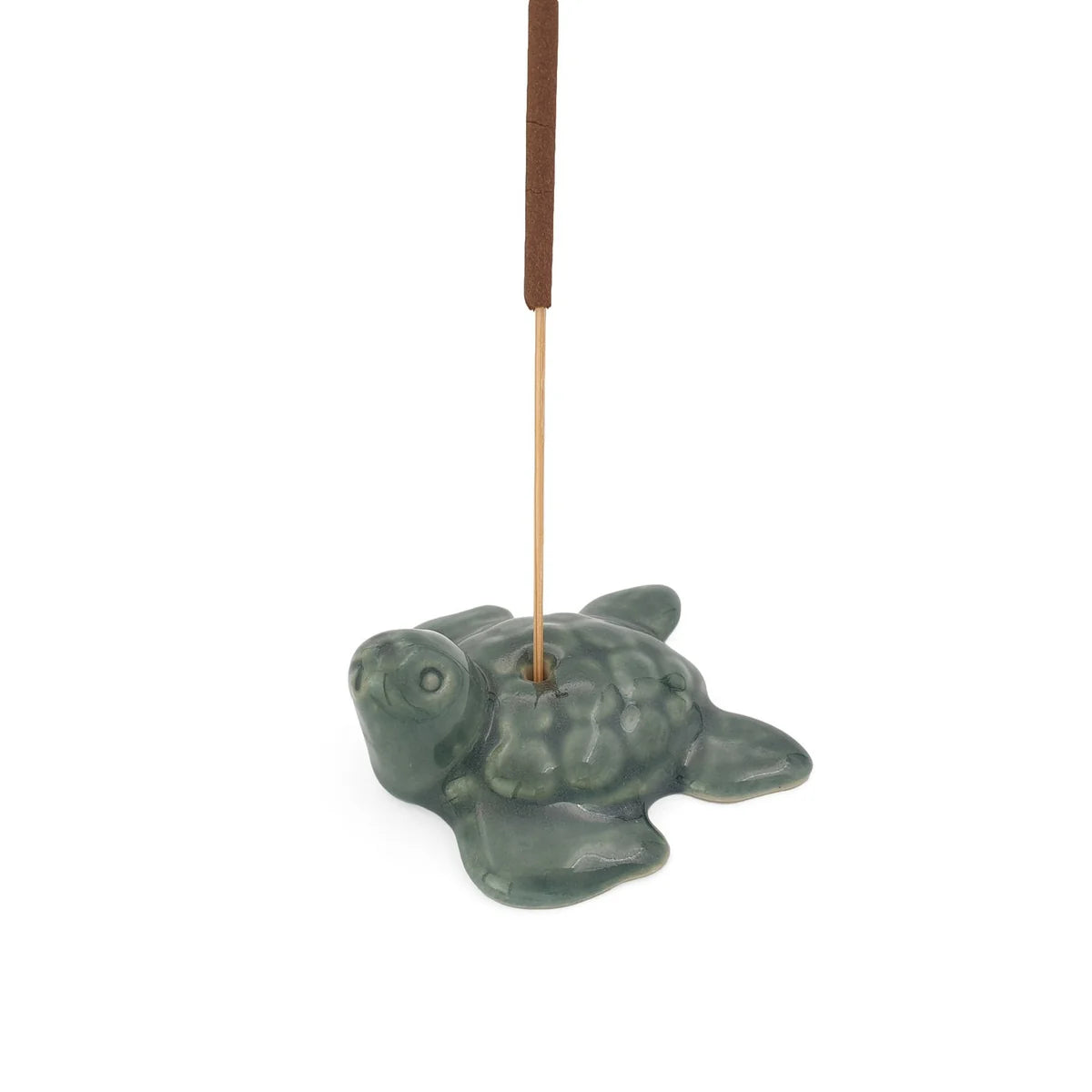 Medium Ceramic Turtle Incense Holder