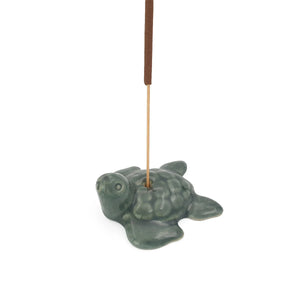 Medium Ceramic Turtle Incense Holder