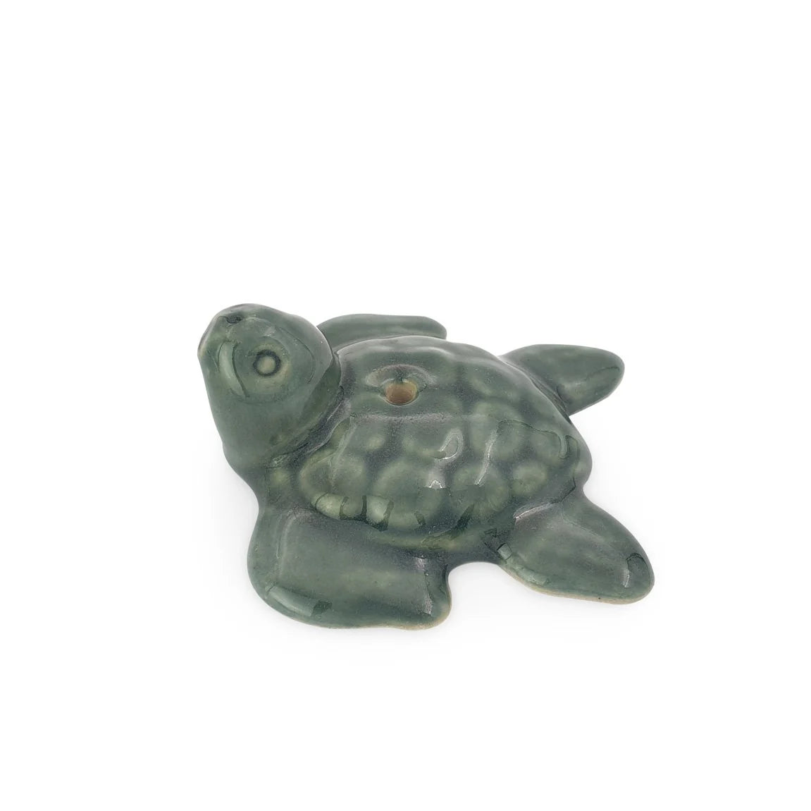 Medium Ceramic Turtle Incense Holder