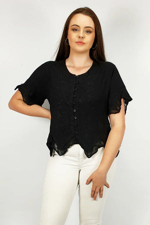 Shakira Stonewash Top