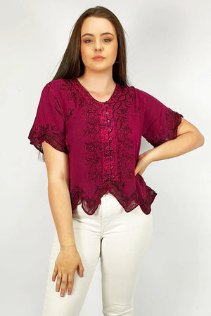 Shakira Stonewash Top