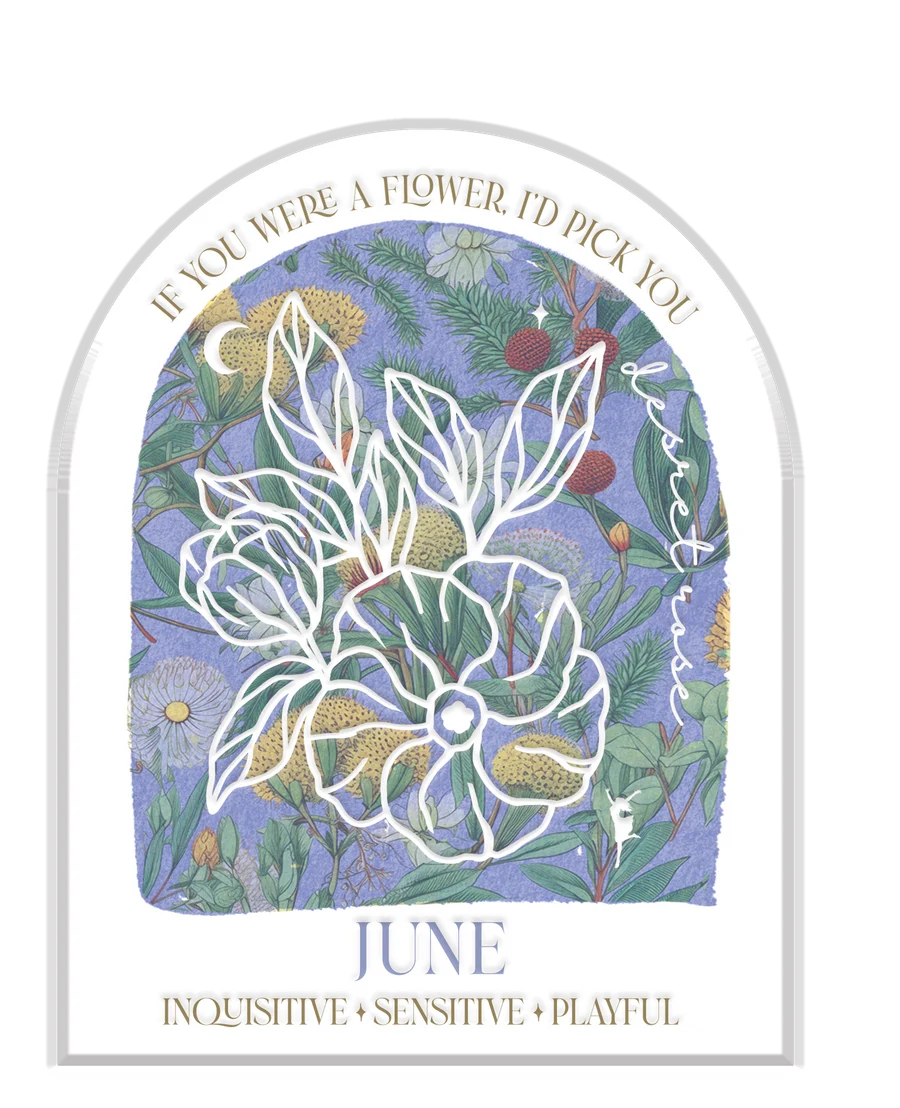Native Flower Birth Month Plaques