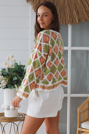 #Coastal Sun Crochet Jumper