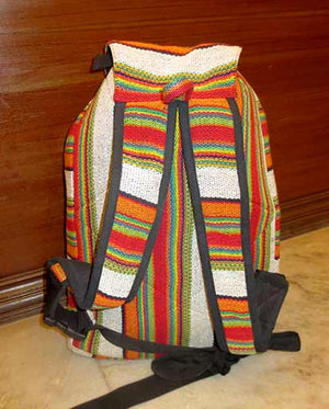 Handwoven Cotton Rucksack