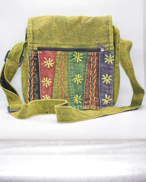 Long Patch Cotton Bag