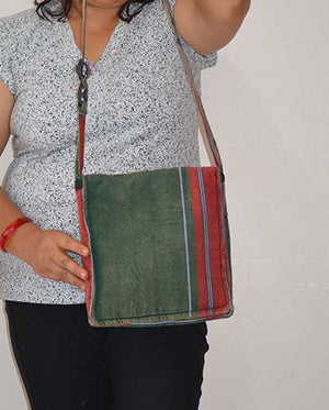 Applique Patchwork Cotton Bag