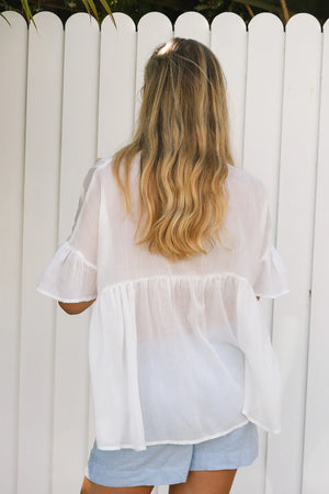 Erin Baby Doll Boho Lace Top