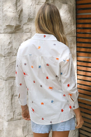 Under The Sea Button Up Shirt