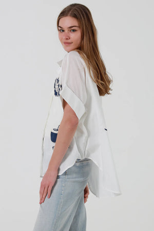Island Paradise Button Up Shirt