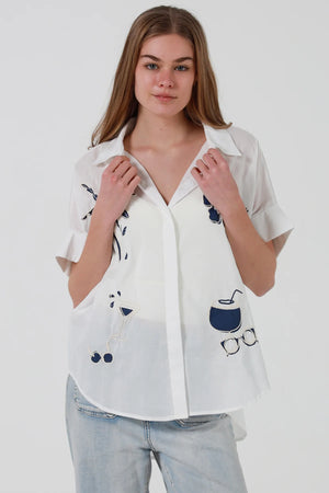 Island Paradise Button Up Shirt