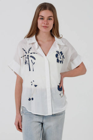 Island Paradise Button Up Shirt