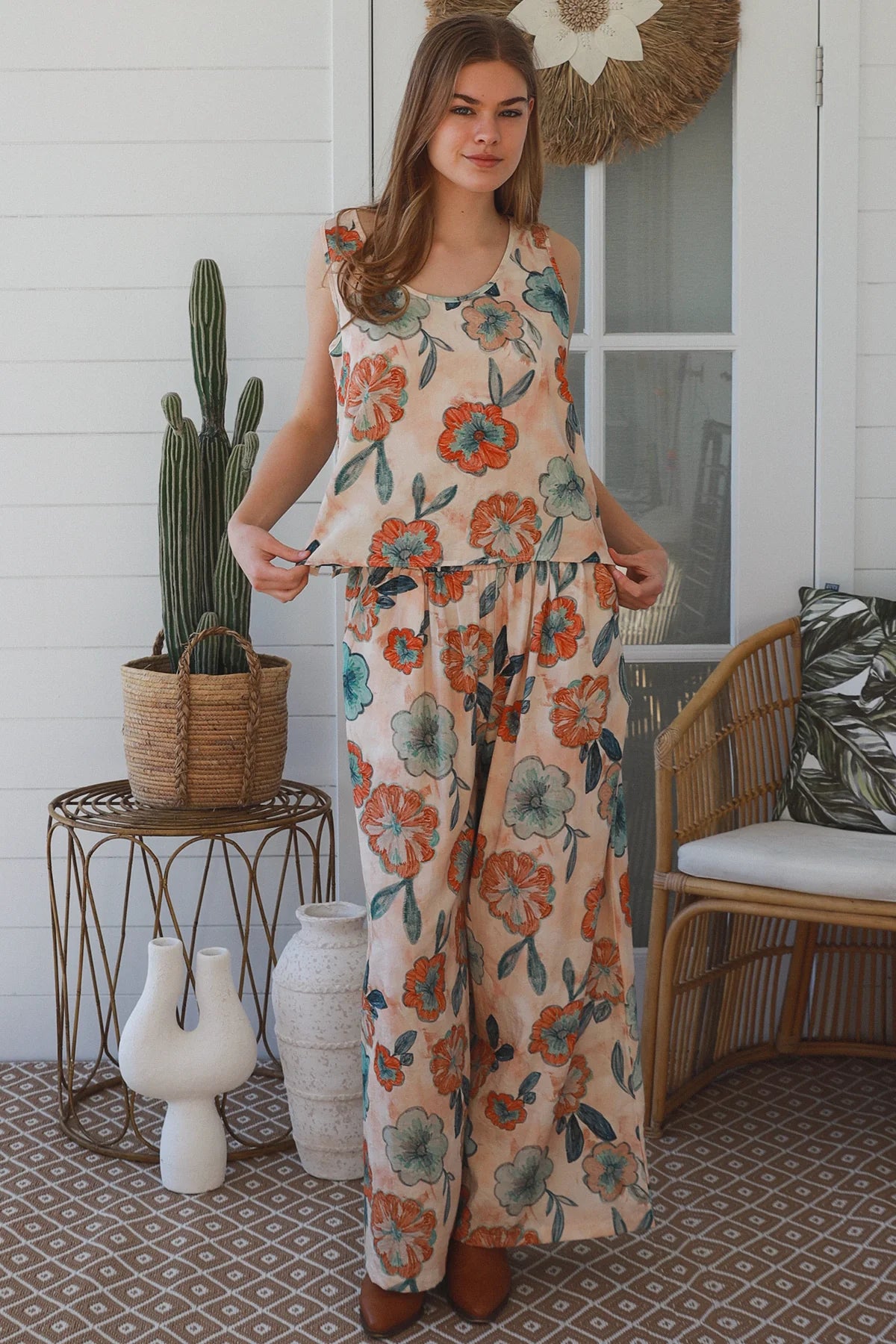Ziggy Floral Singlet