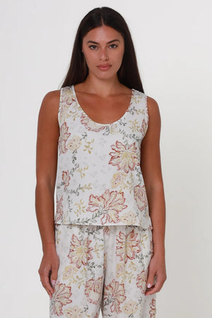 Zali Floral Singlet