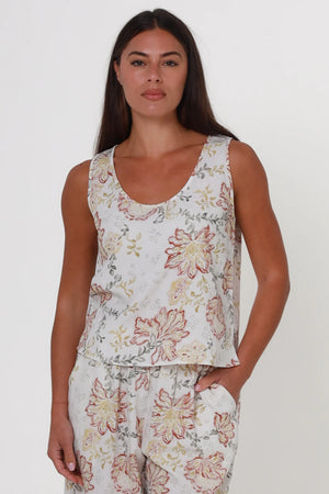 Zali Floral Singlet