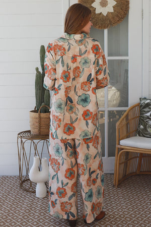 Ziggy Wide Leg Floral Pants