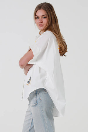 Summer Days Button Up Shirt