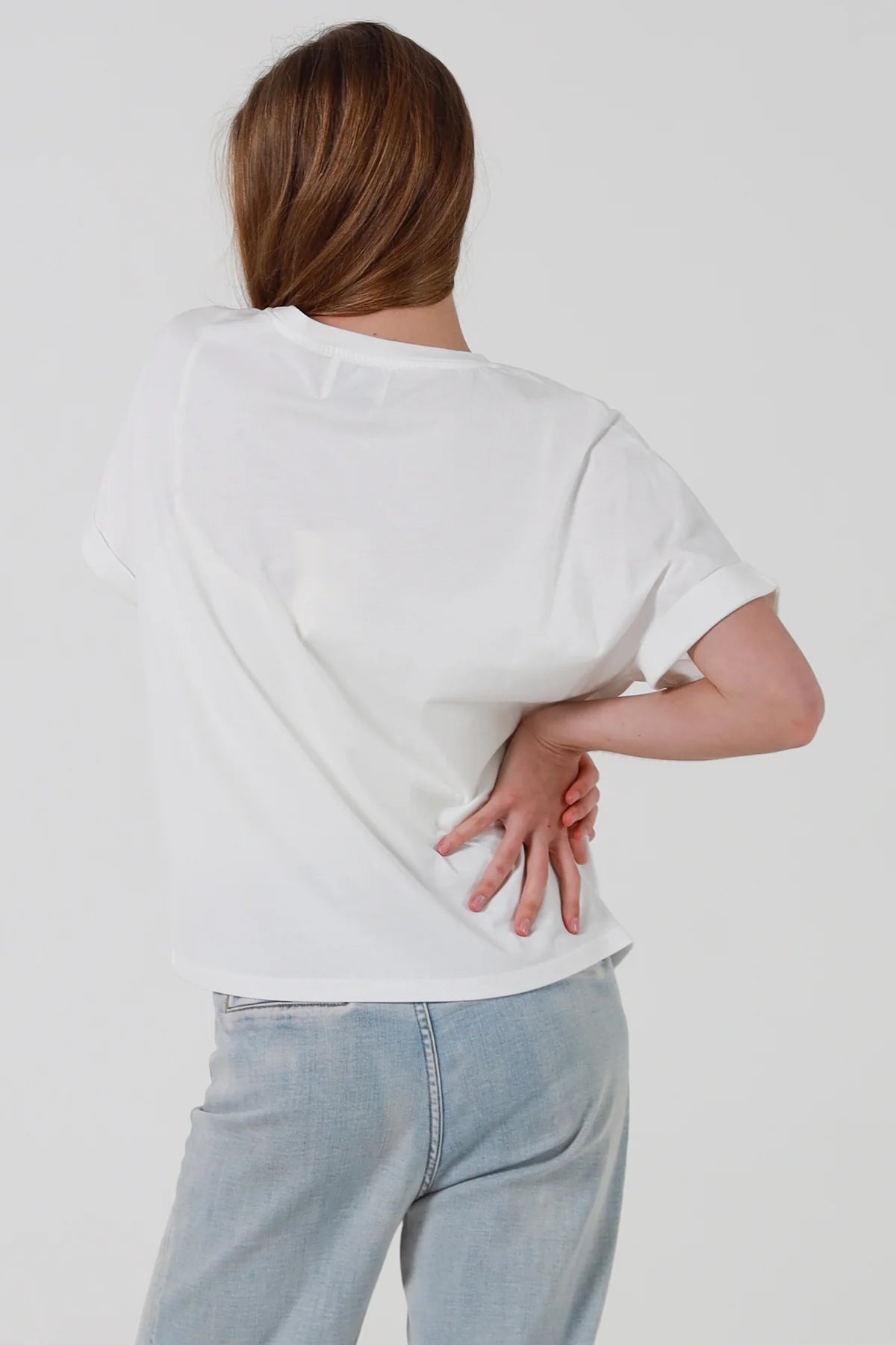 Poppy Embroidered Summer Tee