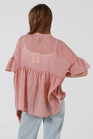 Primrose Daisy Babydoll Blouse