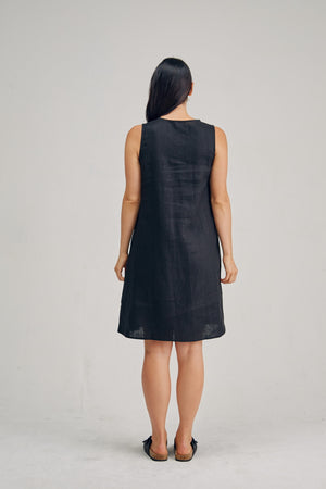 🌟SALE - BHI 100 % Hemp Sleeveless Dress