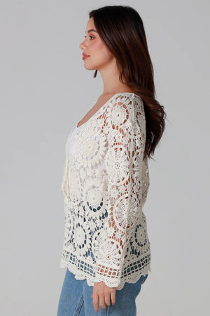 Crochet Jacket - LY0123/4