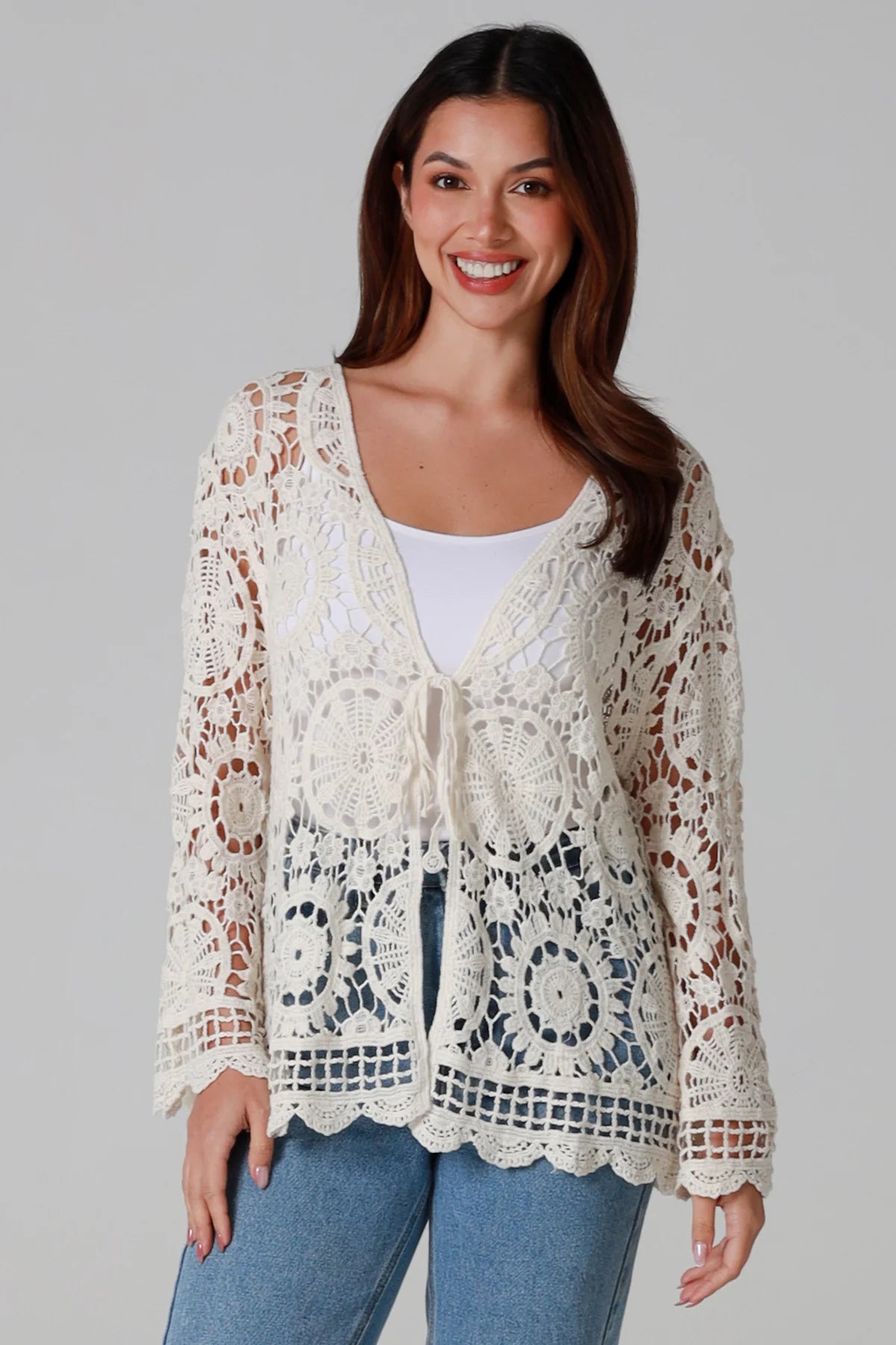 Crochet Jacket - LY0123/4
