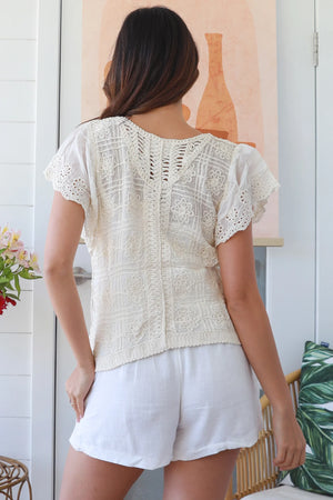 Crochet Lace Top LY0180/1/2