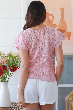 Crochet Lace Top LY0180/1/2