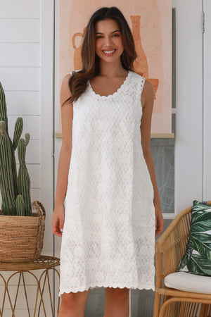 Crochet Mini Dress LY0227/8