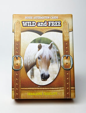 Horse Affirmation Cards Wild & Free