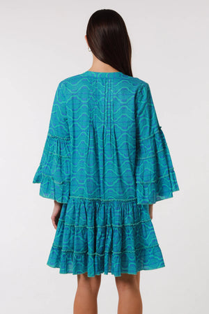 GRETCHEN 100% COTTON MINI DRESS